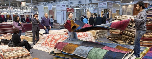 افتتاح 26امین نمایشگاه دموتکس آلمان با تولیدکنندگان فرش ایرانی 