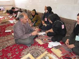 40 دانش آموز تهرانی در نهمین المپیاد فرش شرکت کردند