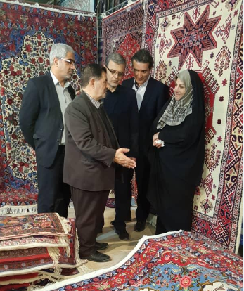 پانزدهمین نمایشگاه استانی فرش دستباف کرمانشاه آغاز به کار کرد 