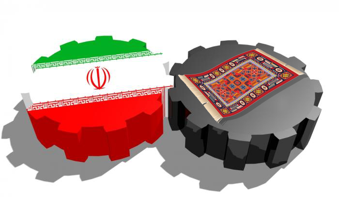 میزان صادرات فرش دستباف ايران در پنج ماهه نخست سال1397