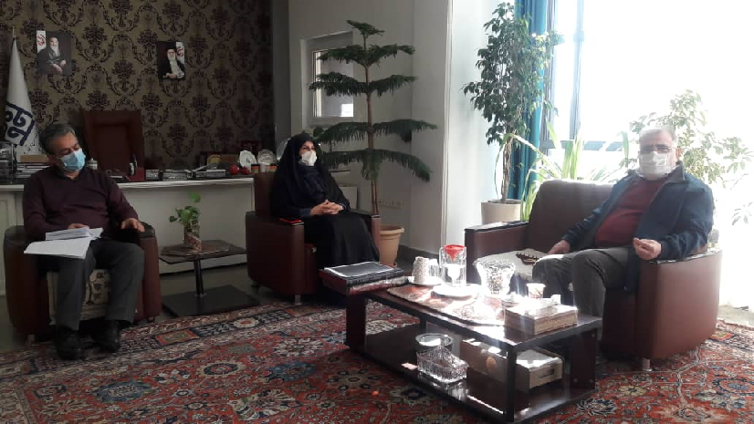 دیدار رییس مرکز ملی فرش با مدیر سایت اطلاع رسانی فرش