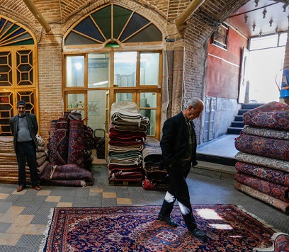  گذری در راسته بازارهای فرش همدان