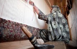 بافت 9000 متر فرش دستباف در استان همدان