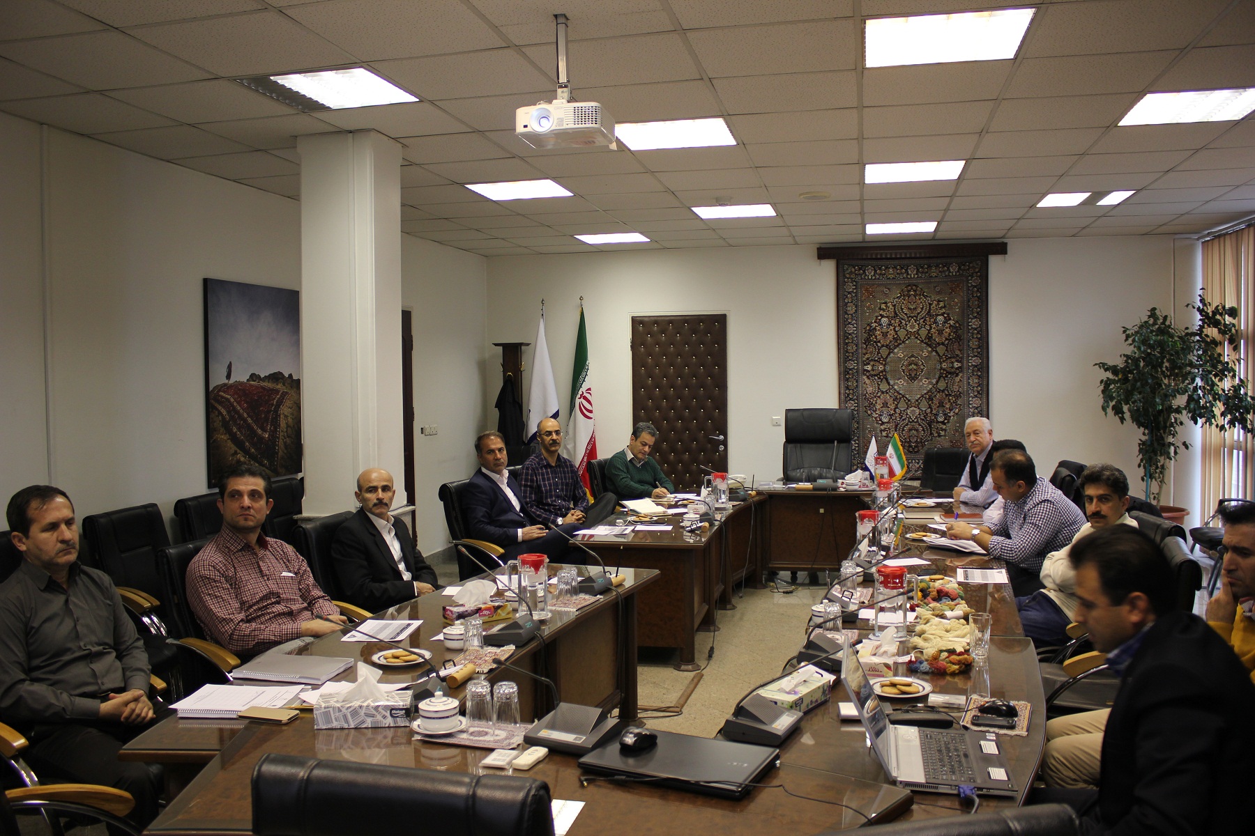 وضعیت کنونی کارگاه های ریسندگی خامه قالی بررسی شد
