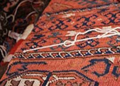 سنتی به نام فرش گور 